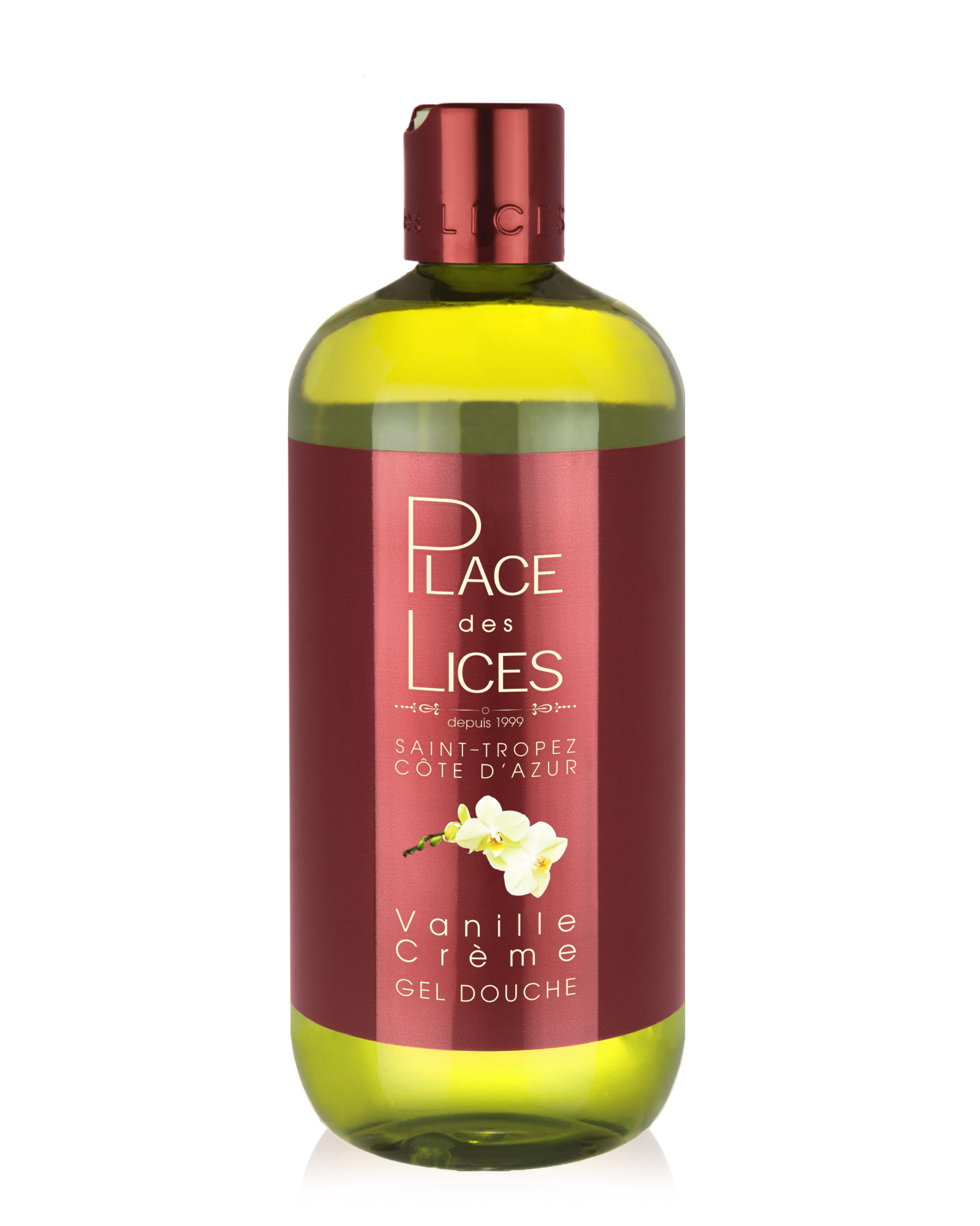 Gel Douche 500ml Vanille Creme - Place des Lices Gel Douche 500ml Vanille Creme - Place des Lices