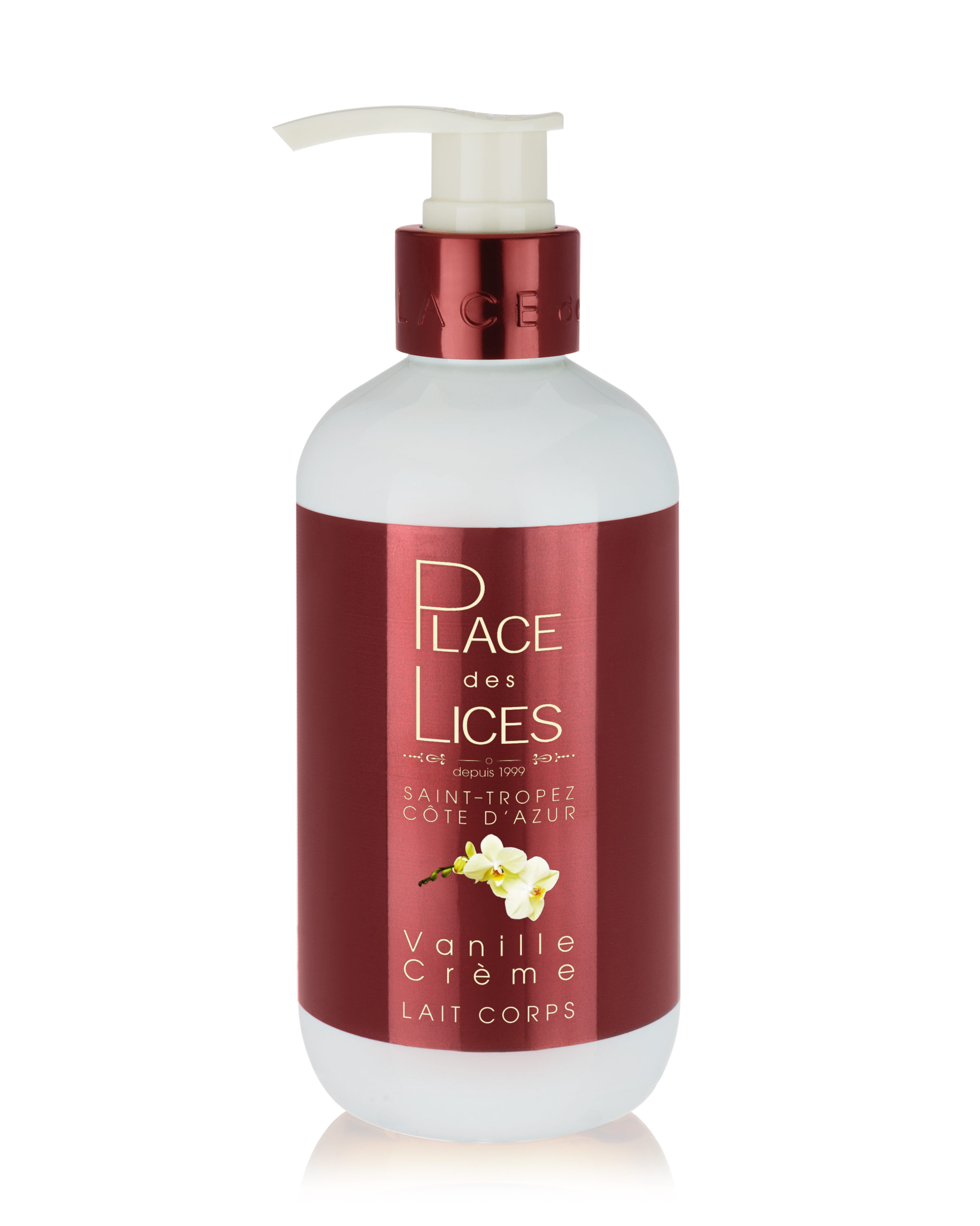 Lait corps 250ml Vanille Creme - Place des Lices Lait corps 250ml Vanille Creme - Place des Lices