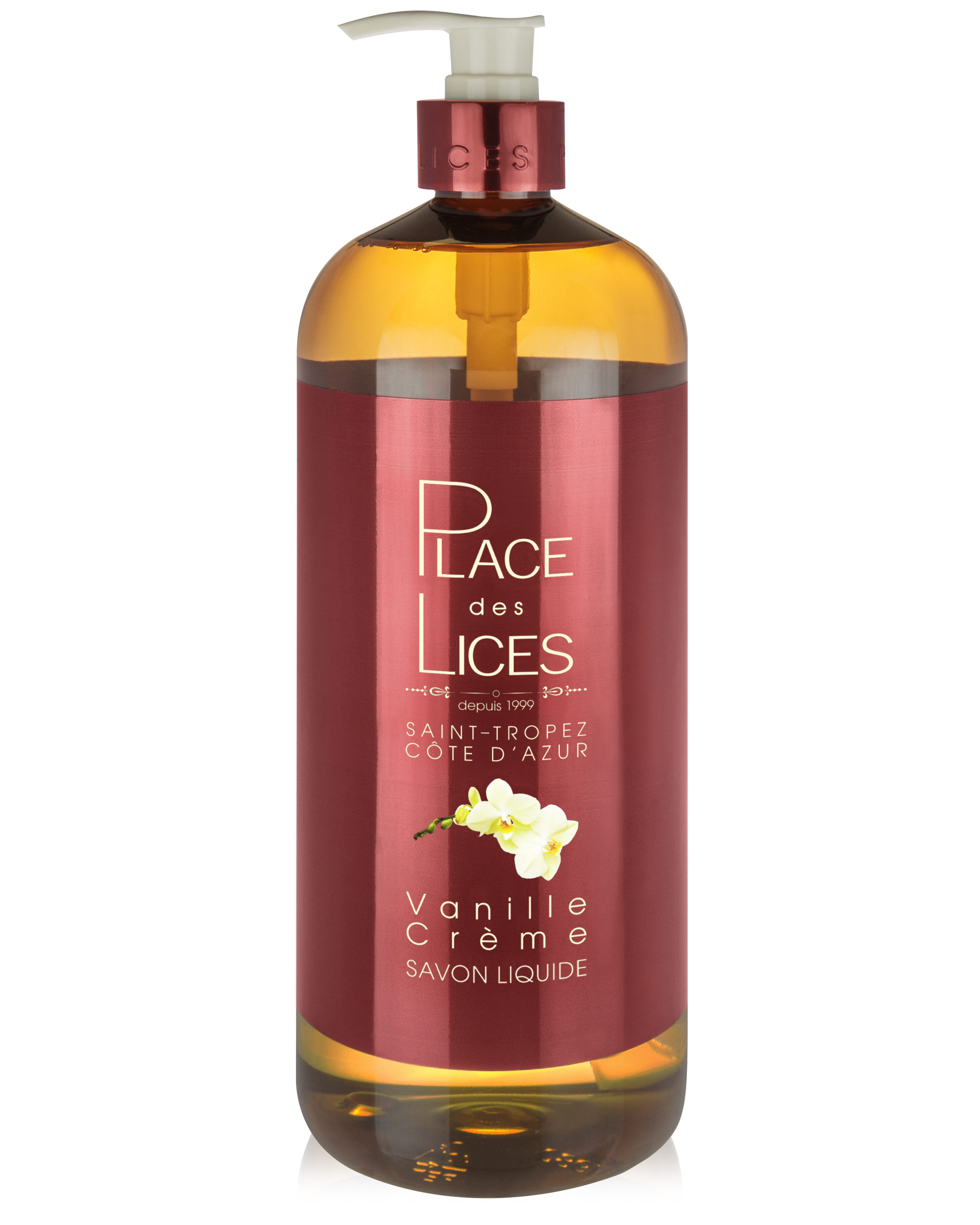 Savon Liquide 1000ml Vanille Creme - Place des Lices Savon Liquide 1000ml Vanille Creme - Place des Lices