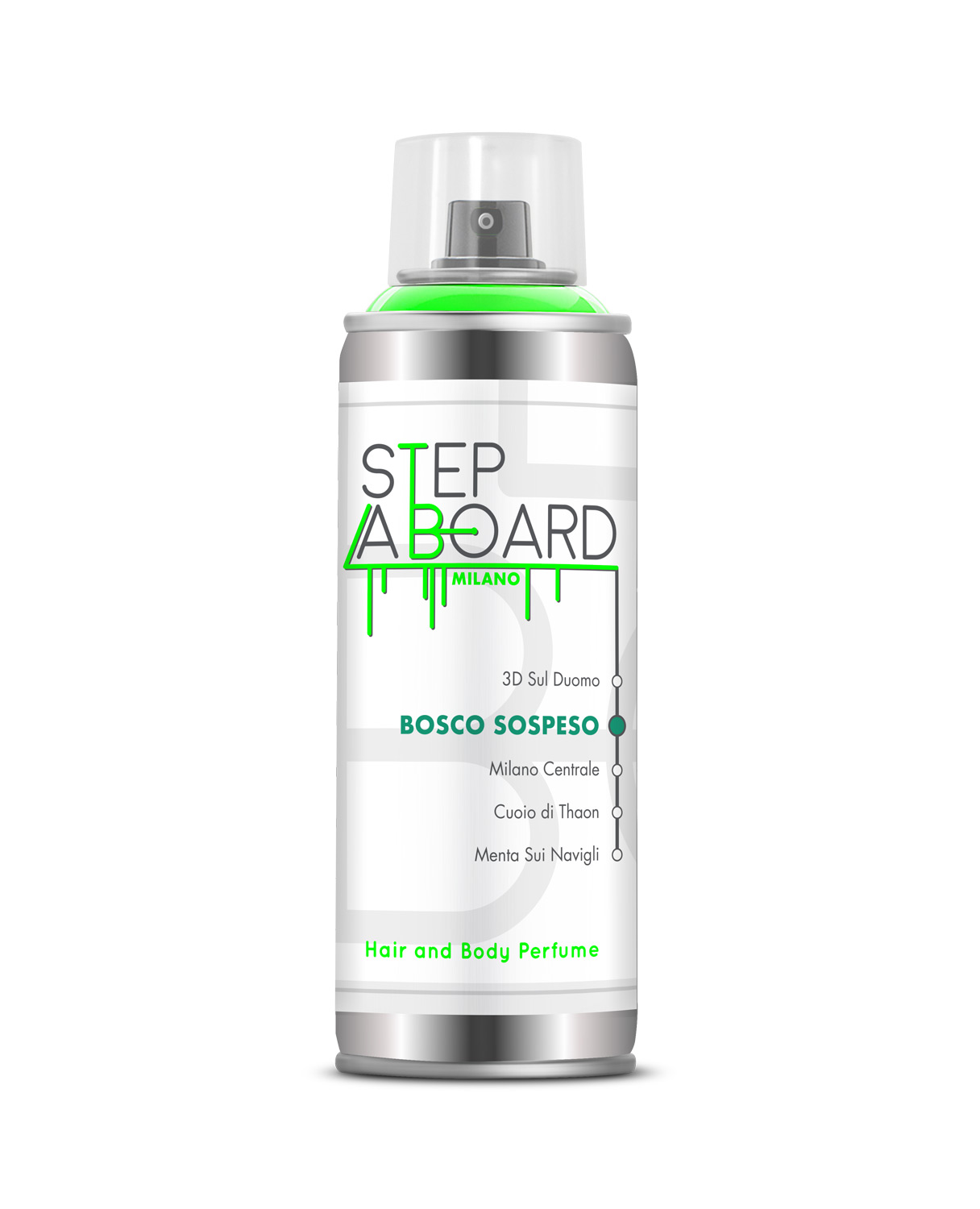 Bosco sospeso Profumo 150ml Spray Step Aboard Bosco sospeso Profumo 150ml Spray Step Aboard