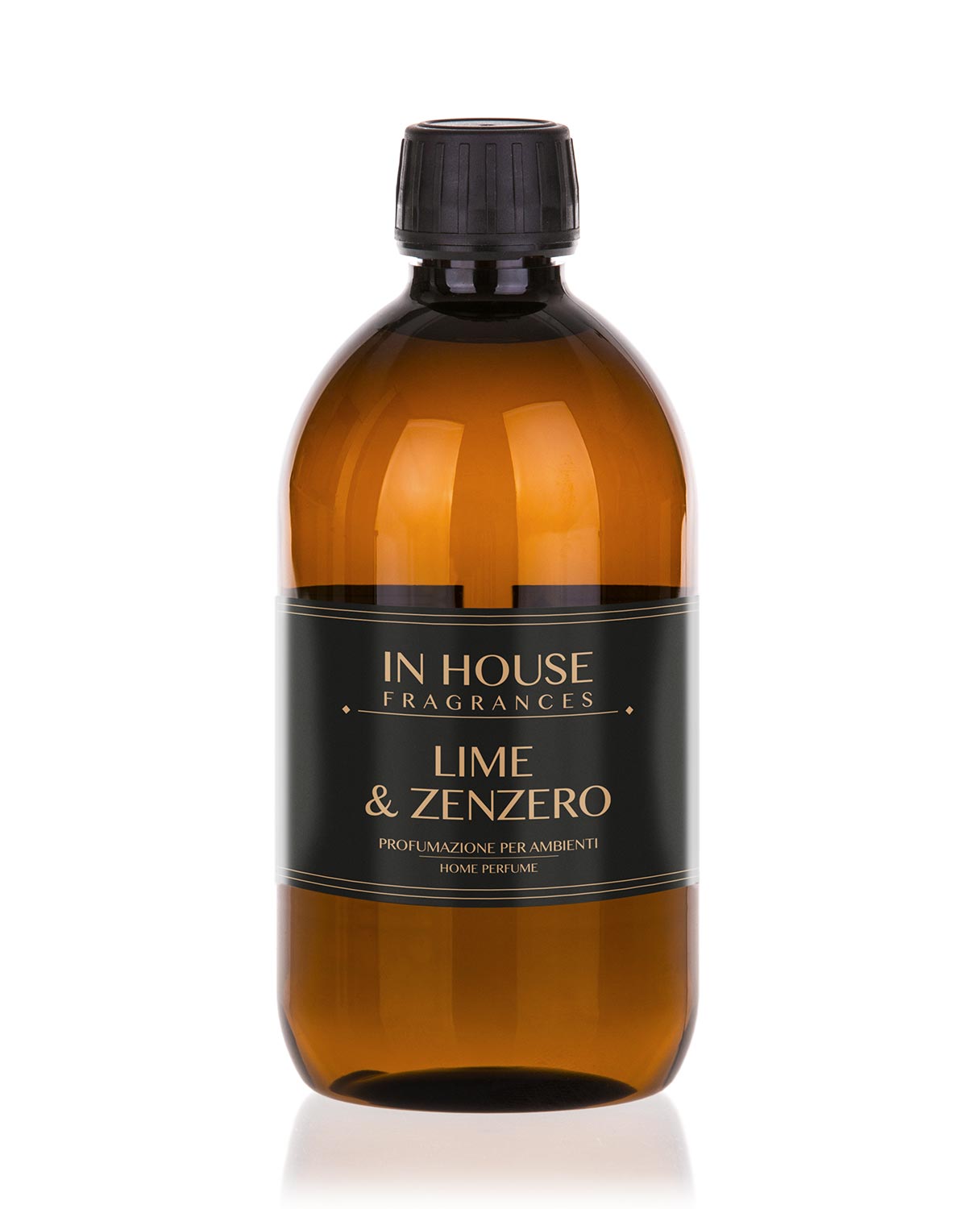 Lime Zenzero - Ricarica Profumo casa 500ml - In House Fragrances - Linea-Premium-Gida-Profumi