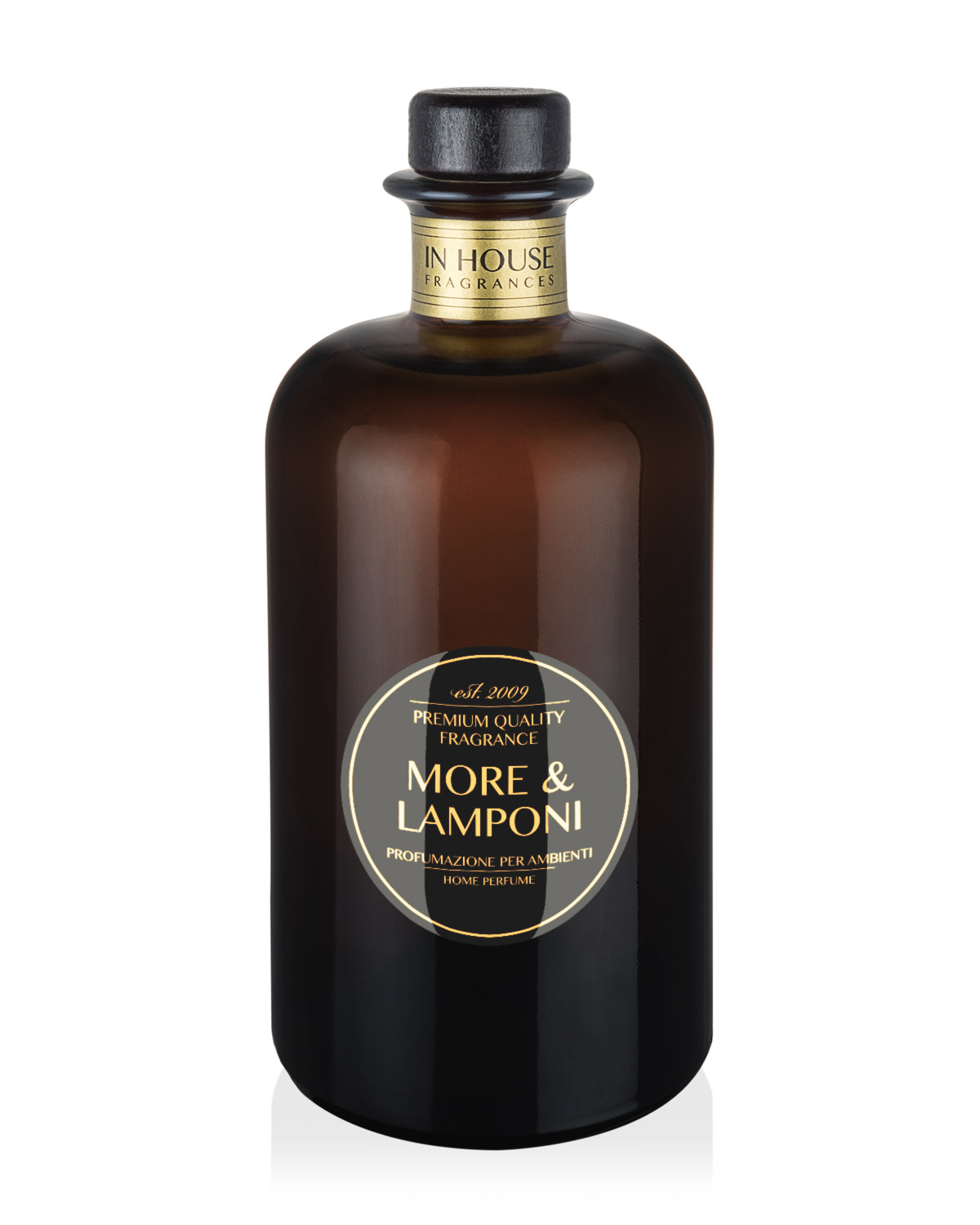 More & Lamponi dark - Diffusore vetro 500ml - In House Fragrances Premium