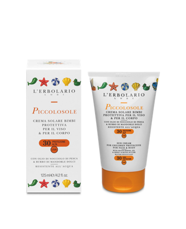 Crema Solare Bimbi SPF30 125 ml - L'Erbolario - Acquista on-line