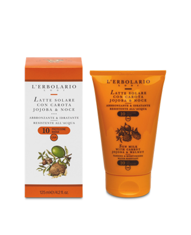 Latte Solare Viso & Corpo SPF10 125 ml - L'Erbolario - Acquista on-line