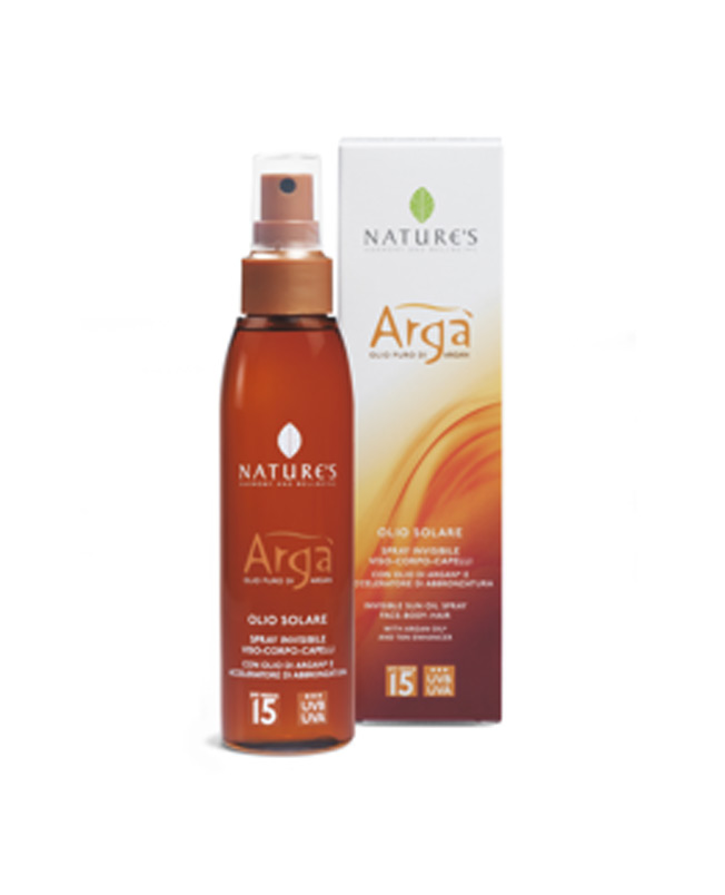 Olio Solare Spray SPF15 150 ml 2 - Nature's - Acquista on-line