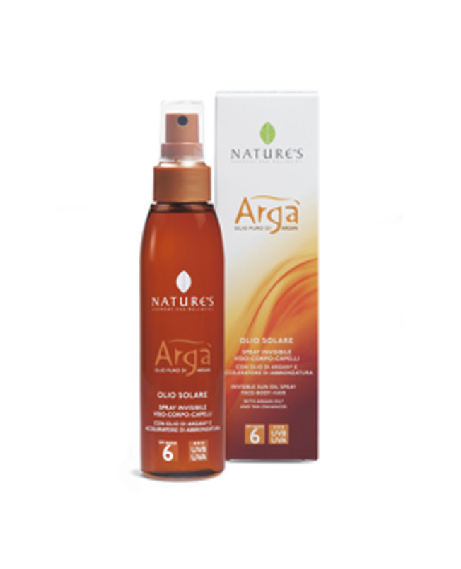 Olio Solare Spray invisibile SPF6 150 ml - Nature's - Acquista on-line