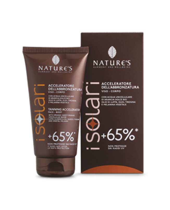 Relatore abbronzatura + 65% 150 ml - Nature's - Acquista on-line