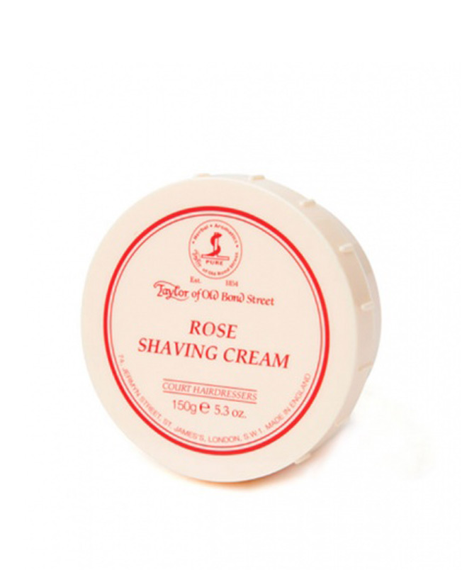 Rose Shaving Cream- Taylor of Old Bond Street - Acquista Online Spray Parfums
