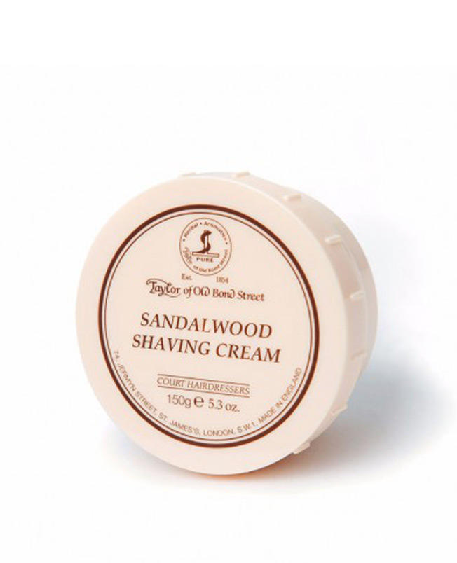 Sandalwood Shaving Cream- Taylor of Old Bond Street - Acquista Online Spray Parfums