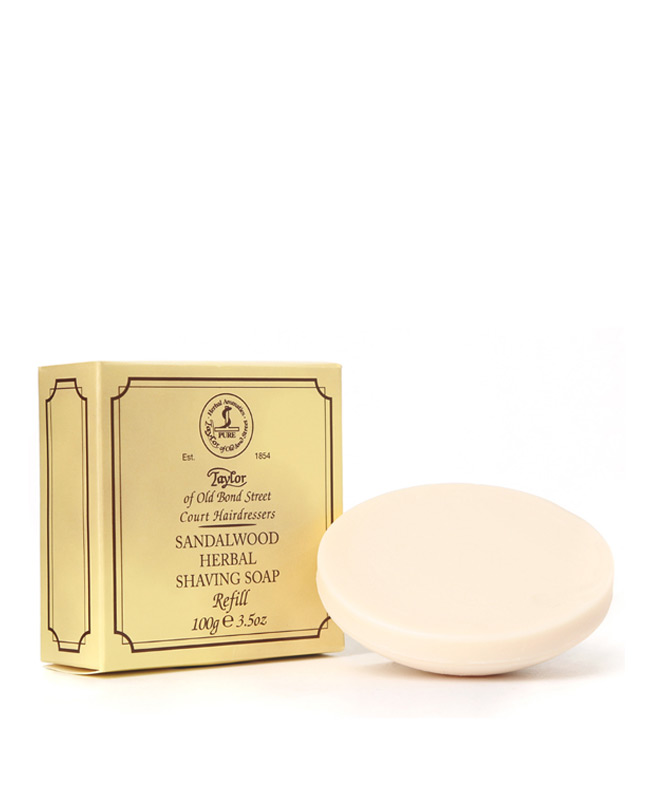 Sandalwood Shaving Soap- Taylor of Old Bond Street - Acquista Online Spray Parfums